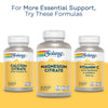 Solaray magnesium citrate capsules 400mg 180 count, imported from the UK