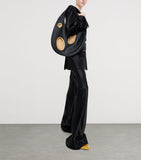 Schiaparelli large calfskin soufflé shoulder bag, UK version