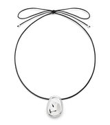 Harrods Monica Vinader Sterling Silver Aria Cord Necklace- Buy online at McGrocer