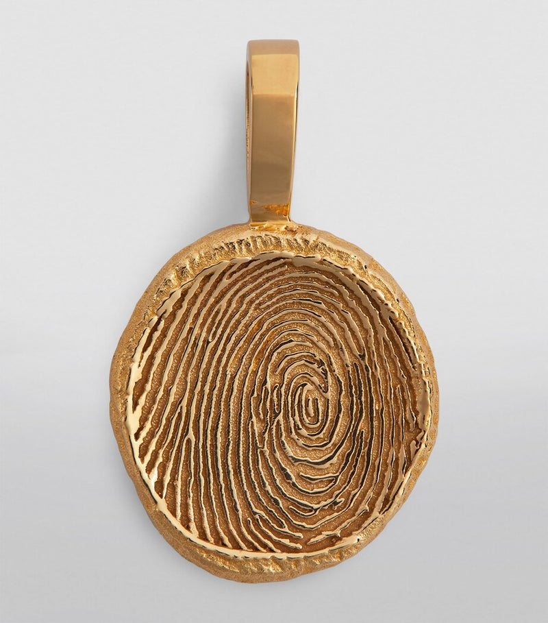 Azlee fingerprint charm 17mm, imported from the UK