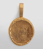 Azlee fingerprint charm 17mm, imported from the UK