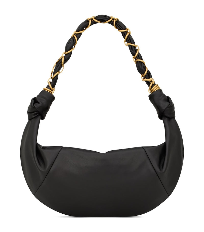 Saint Laurent small leather Amalia shoulder bag (British brand)