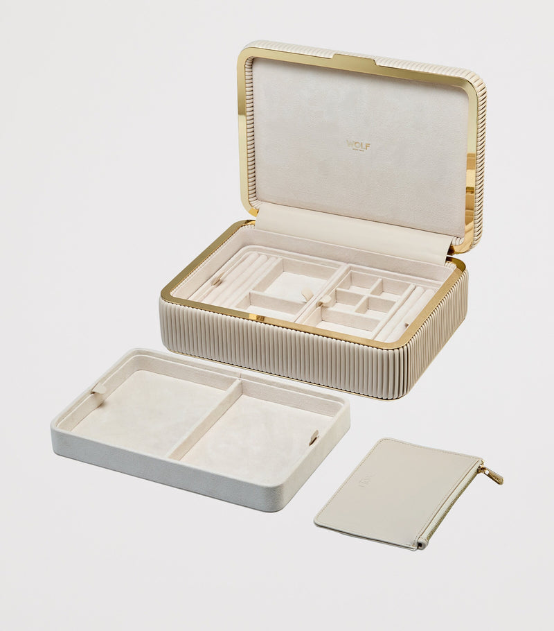 WOLF Bella Medium jewellery box (British brand)