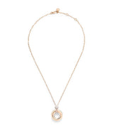 Harrods Pomellato Rose Gold and Diamond Iconica Pendant Necklace- Buy online at McGrocer