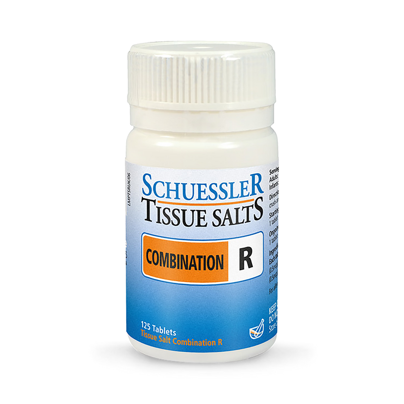 Homeopathic remedy Combination R teething tablets (British brand)