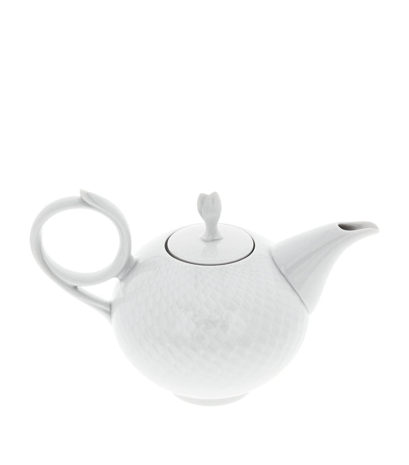 Meissen Waves Relief teapot porcelain - British product