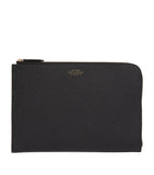 Soft Leather Organizer Pouch with Multiple Pockets, 19cm x 26cm x 3cm