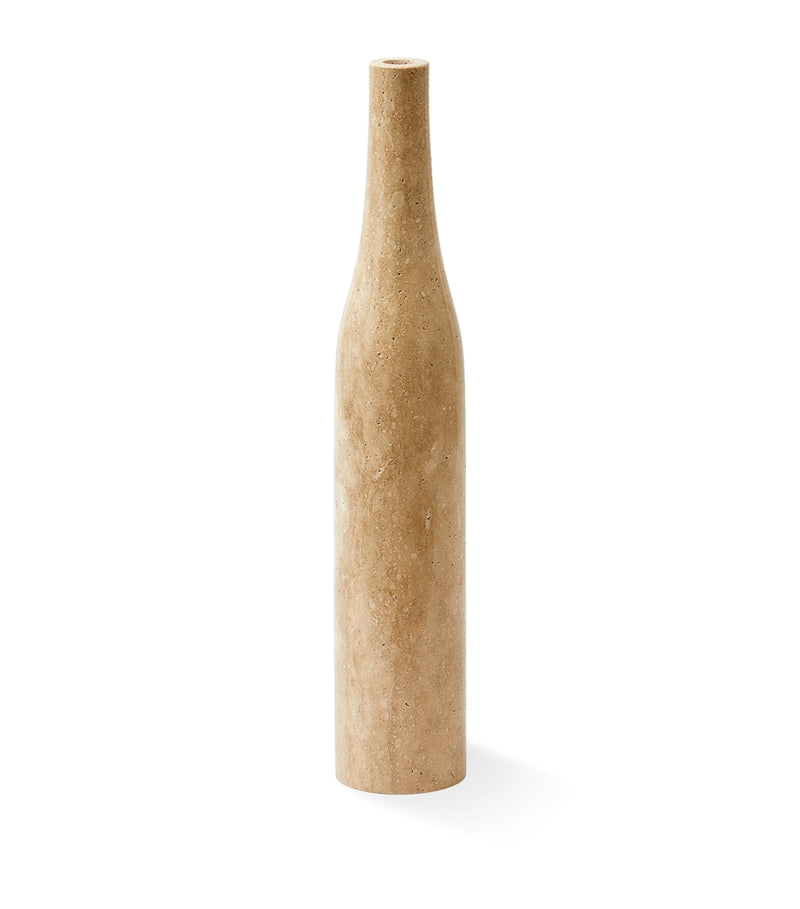 POLSPOTTEN marble bottle candle holder 47cm, imported from the UK