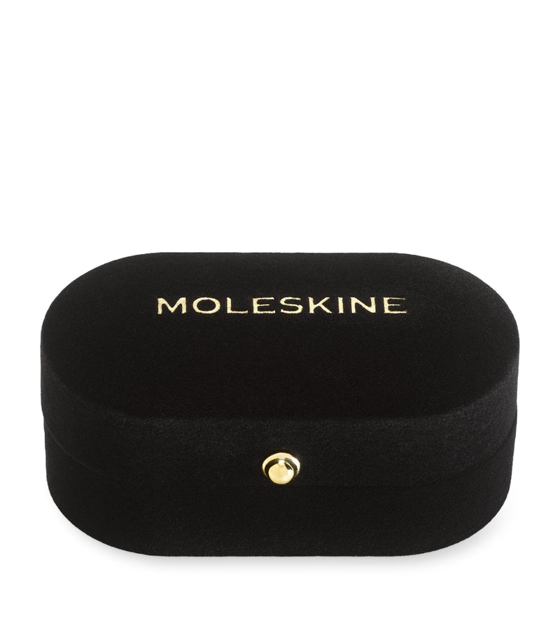 Moleskine Gold-Plated V notebook charm, imported from the UK