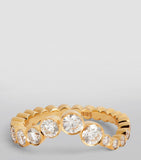 Sophie Bille Brahe Ensemble Ocean ring in gold with diamonds, imported from the UK