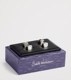 Babette Wasserman Celtic mother of pearl cufflinks 2.2cm (British brand)