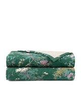 Harrods Yves Delorme Organic Cotton Reversible Contes King Bedcover 250cm x 250cm- Buy online at McGrocer