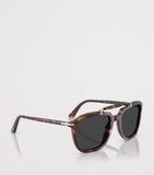 Persol Senna series square acetate sunglasses with Meflecto system (British brand)