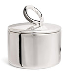Christofle silver-plated Vertigo sugar bowl - British product