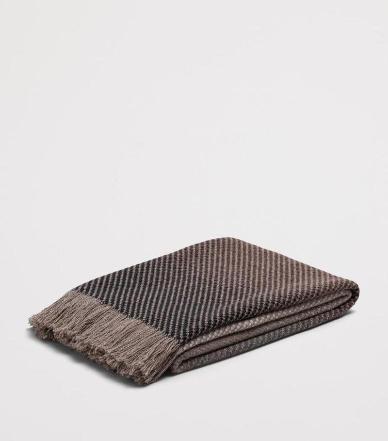 Begg x Co cashmere Mossband Harmony scarf 125cm x 200cm, imported from the UK