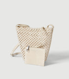 Brunello Cucinelli cotton woven bucket bag, imported from the UK