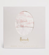 Harrods Harrods Organic Cotton Hooded Towel and Wash Mitt Set- Buy online at McGrocer