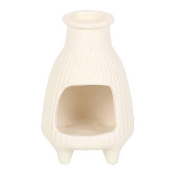 Something Different incense burner ribbed Palo Santo (British brand)