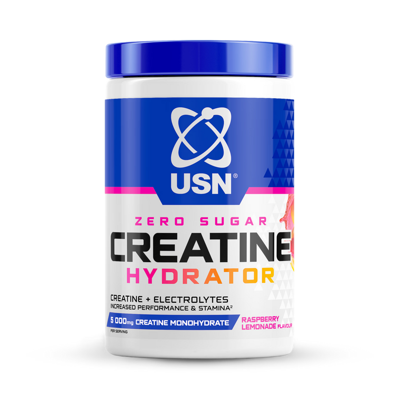 USN Creatine Hydrator Raspberry Lemonade 330g, UK version