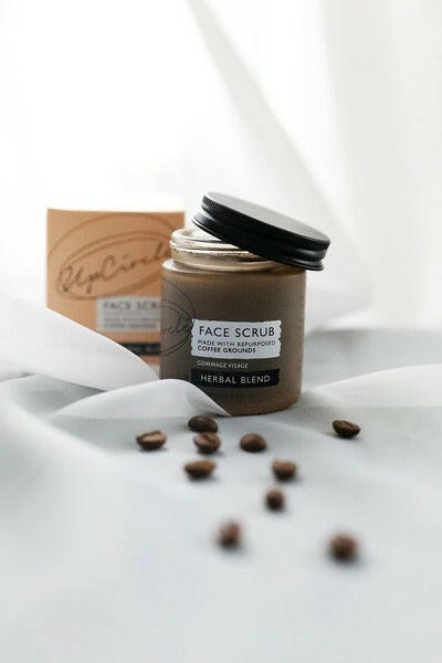 UpCircle Face Scrub Herbal with Coffee + Rosehip Oil - 100ml GOODS Superdrug