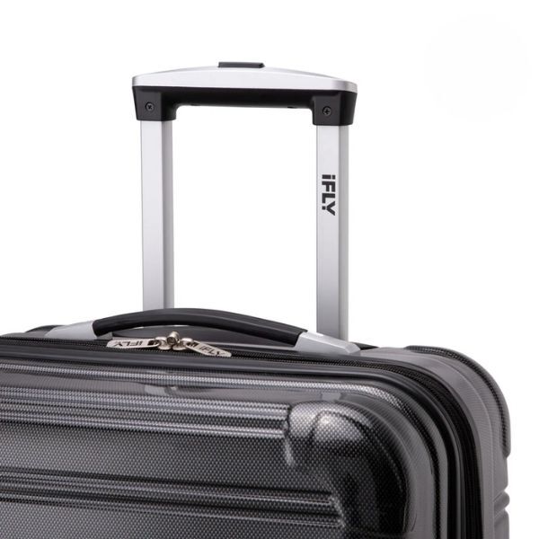 iFLY spinner luggage set jet black large, imported from the UK