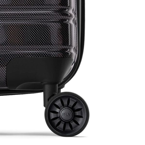 iFLY spinner luggage set jet black large, imported from the UK
