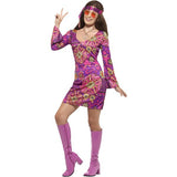 Superdrug Smiffys Woodstock Hippie Chick Costume- Buy online at McGrocer