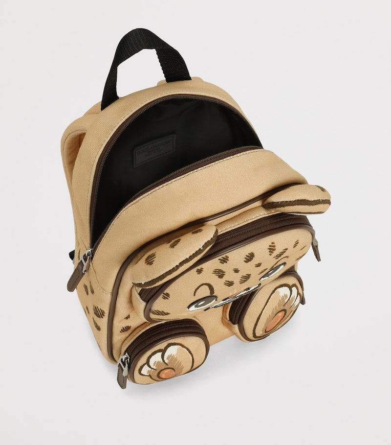 Dolce&Gabbana kids leopard cub backpack - British product