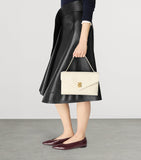 Bottega Veneta Knot Lock top-handle bag lambskin Intrecciato, imported from the UK