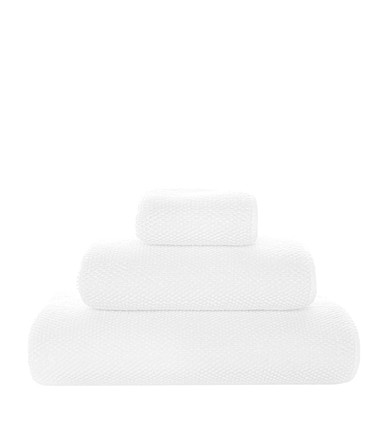 Graccioza Cotton Pearls face cloth 30cm x 30cm, imported from the UK