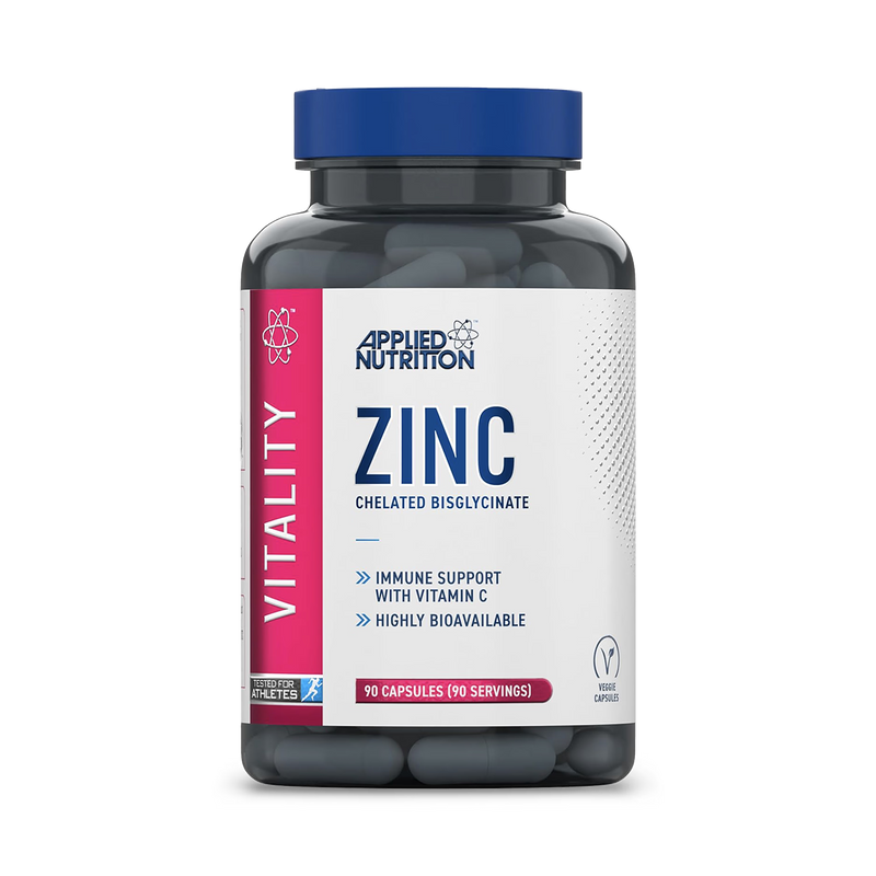 Applied Nutrition Zinc 90 capsules supplement (British brand)