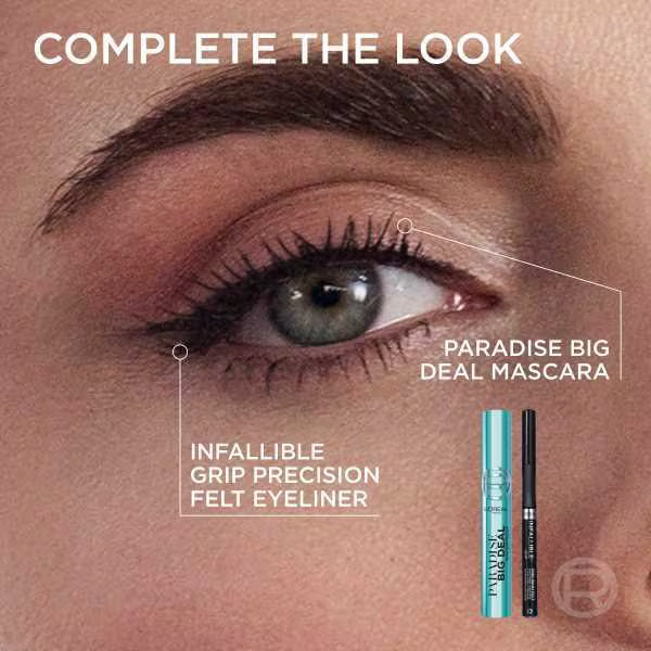 L'Oreal Paris Paradise Big Deal Waterproof Mascara, imported from the UK