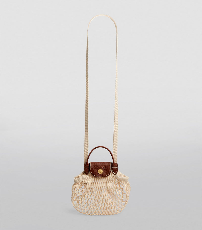 Longchamp Le Pliage Filet mesh bag extra-small - British product
