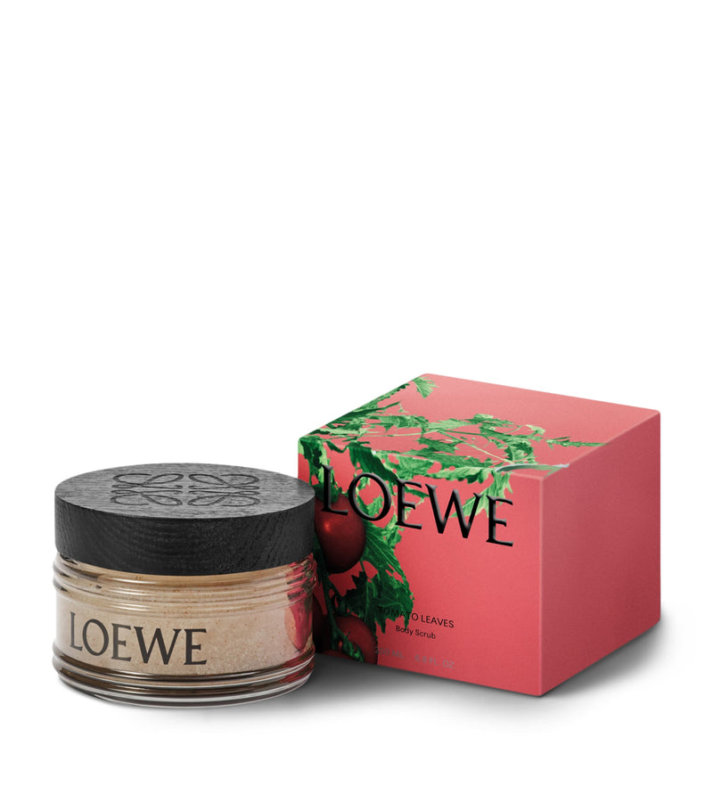 LOEWE Tomato Leaves body scrub 200ml, imported from the UK