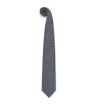 Pal Zileri silk geometric jacquard tie (British brand)
