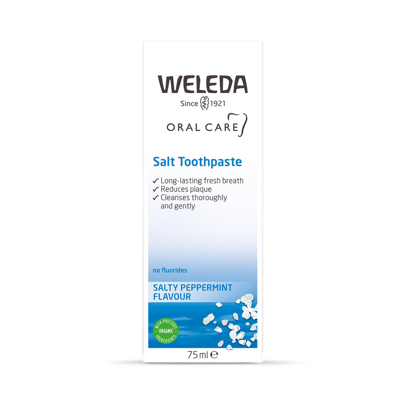 Weleda Salt toothpaste tube (British brand)