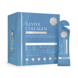 Holland & Barrett Revive Collagen Sleep & Inner Calm Functional Mushroom & Adaptogen Blend with 6,000mg Type 1 Hydrolysed Marine Collagen 28 x 22g Sachets- Buy online at McGrocer