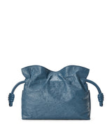 Harrods LOEWE Mini Leather Flamenco Clutch Bag- Buy online at McGrocer