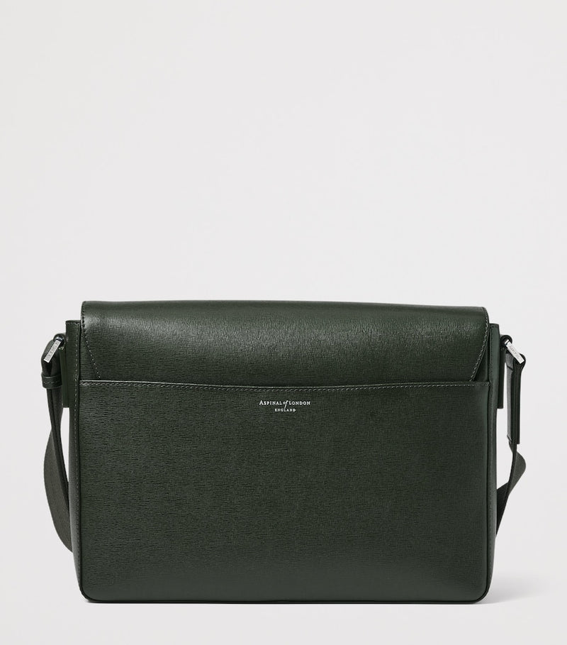Aspinal of London reporter messenger bag, imported from the UK