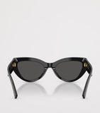 Dolce&Gabbana cat-eye sunglasses with gold hearts, UK version