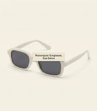 McQueen rectangular sunglasses UK version