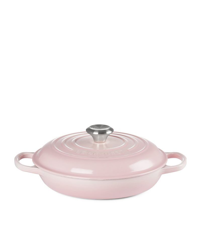 Le Creuset cast iron shallow casserole dish 30cm, UK version
