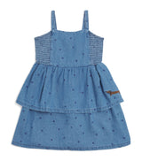 Mini Rodini Denim Dots Dress 3-11 Years