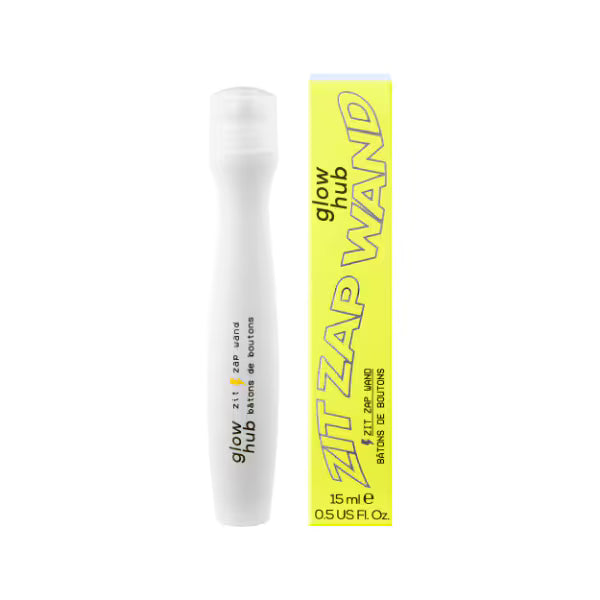 Glow Hub Zit Zap Wand rollerball spot treatment for blemishes, UK version