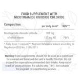 RAIBU NAD+ supplement 300mg 120 capsules, imported from the UK