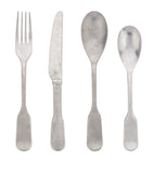 Charingworth Fiddle Vintage stainless steel 24-piece cutlery set - British product