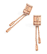 Harrods MARLI New York Rose Gold and Diamond LIFE Tassel Earrings- Buy online at McGrocer