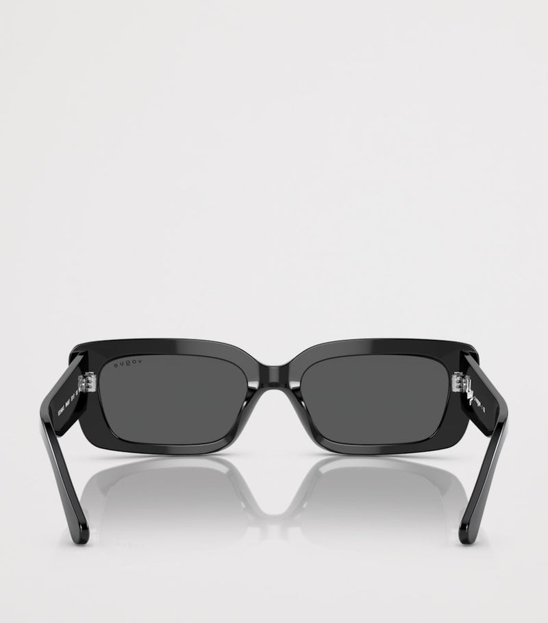 Vogue acetate pillow sunglasses tortoiseshell, imported from the UK