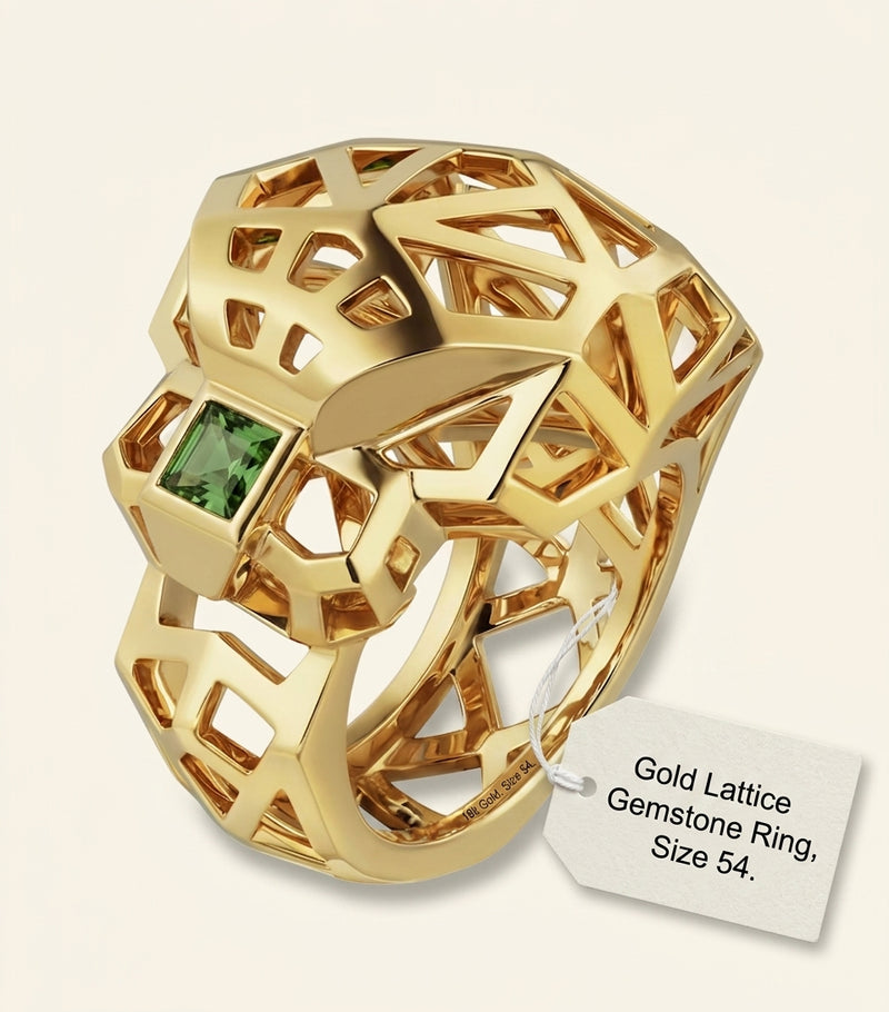 Cartier Panthère ring in 18kt yellow gold - British product