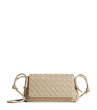 Bottega Veneta Notturno leather pouch, imported from the UK
